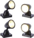 Merkloos / Sans marque Decoris Kerstdorp verlichting - spotjes - 4x - LED