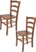 t m c s Tommychairs Venice - Eetkamerstoelen - Set van 2 - Licht Walnoot - Hout
