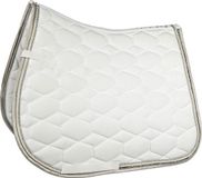 HKM Zadeldekje -Crystal fashion- wit PD