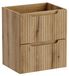 Meuble bas pour lavabo, 50 cm de large, avec 2 tiroirs