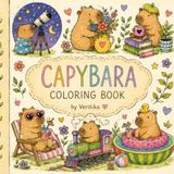 Cozy Capybara Coloring Book