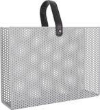 Present Time Tijdschriftenrek Perky Mesh - Grijs - 30x33x9cm - Modern
