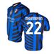 Inter Inter thuisshirt 2024/2025, personaliseerbaar met naam en nummer, officiële replica, blauw, zwart, 100% polyester, volwassenen en kinderen. Ideaal voor alle Nerazzurri fans