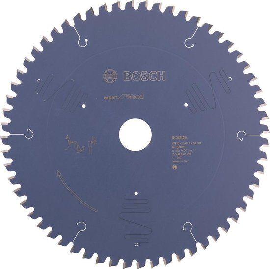 Bosch Expert for Wood Cirkelzaagblad - Ø 250mm - 60T - 2608642498