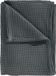Heckettlane Couvre-lit gaufré - Lits jumeaux - Coton - 240x260 cm - Gris Acier