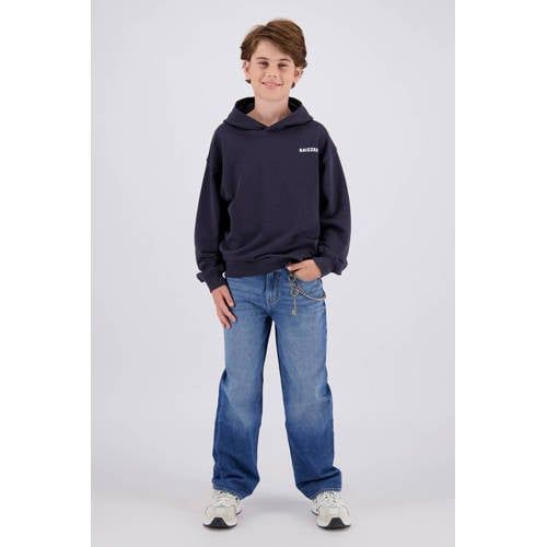 Raizzed Hanoi baggy loose fit jeans - mediumblauw