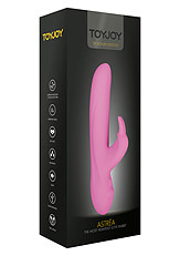 ToyJoy Designer Edition Astrea Rabbit Vibrator Pink Per
