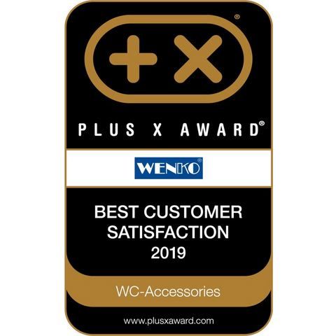 WENKO Agropoli S afvalemmer met klapdeksel - 2 l - kunststof - 14,5 x 20 x 14,5 cm