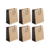 Eurowrap - 28794-2Cpack - Set van 6 Cadeauzakken voor volwassenen - Groot Formaat 26,5x14x33cm - Draken