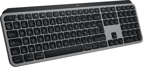 Logitech MX Keys S for Mac - Draadloos Toetsenbord - Bluetooth - FR Azerty - Space Grey