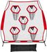 Latios American Football Trainingsnet - Quarterback Werpdoel - 183 x 183 cm - Rouge