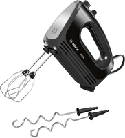Bosch MFQ2420B Clevermixx Hand Mixer - 400W - Black & Silver
