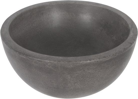 Differnz Boomer Concrete Washbasin - Ø 20 x 10 cm - Anthracite