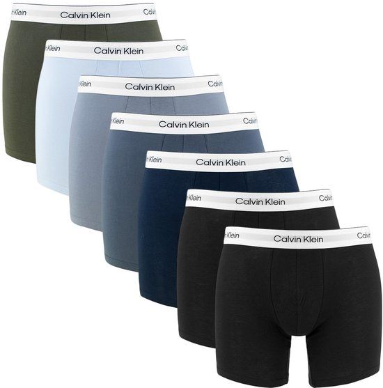 Calvin Klein Heren Icon 7P Boxers Basic Multi Pack