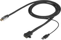 Vivolink PROHDMIHDMFM5 HDMI kabel 5 m HDMI Type A (Standaard) Zwart