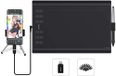 HUION H1060P 10 x 6,25 inch grafische tablet voor werkgebied (ondersteunde Android-apparaten) met een upgrade Batterijloze stylusondersteuning Kantelfunctie, online lesgeven en werken en gebruik van webconferenties