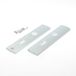 AXA 6660 Veiligheidsschilden Curve PC72 F1 - Aluminium - SKG 3***