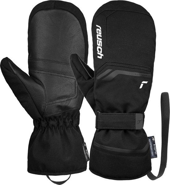 Reusch Primus R-TEX® XT Mitten Unisex Wintersporthandschoenen - Zwart - Wit