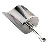 Vogue RVS Schep 1950ml - Zilveren metalen ijsschep met grote capaciteit, multifunctioneel voor bruiloft, bar, feest J182
