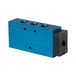 Riegler 517.622 5/2-weg klep, eenzijdig pneumatisch, monostabiel, G 1/4, DN 7,5