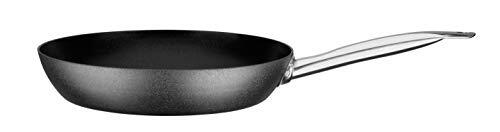 GSW 166690 braadpan Avanti 28 cm, koolstofstaal, roestvrij staal, zwart