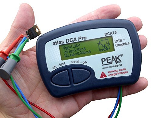 Peak Electronics Design Atlas DCA75 Pro - Advanced Semiconductor Analyzer