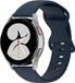 By Qubix - Solid color sportband - Donkerblauw - Geschikt voor Xiaomi Mi Watch / Xiaomi Watch 2 / Xiaomi Watch S1 / S2 / S3 / S4 (47mm)
