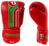 Booster fight gear Booster Pro Range BGL V9 Bokshandschoenen – Handgemaakt in Thailand – Premium Echt Leer – Rood/Groen Morocco edition – 16 oz