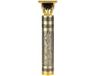 Sokany Draadloze trimmer met metalen gravure, 3 uur batterijduur, nauwkeurige contouren en afwerking, Brons