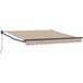 Auvent Beige 300 x 250 x 165 cm Polyester