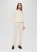 s.Oliver Broek van keperstof met plooi in de taille - Beige