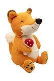 Joy Toy & Mrs Panda pluche vos 25 cm, 21732, bont