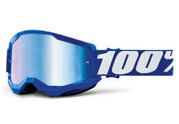 100% Strata Anti-Fog Goggles Gen2, blue/mirror