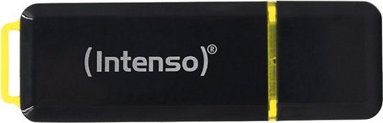 Intenso High Speed Line USB-stick 128 GB Zwart, Geel