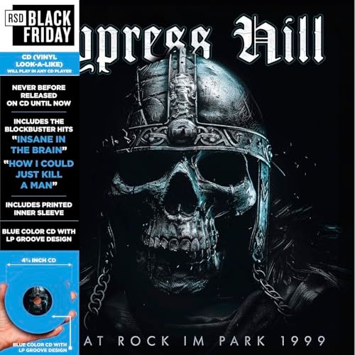 Live Cypress Hill - Live at Rock Im Park 1999 (Cd/Black Friday 2024)
