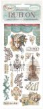Stamperia - Venice City of Art Rub-On 4x8,5 Inch Masks (DFLRB167)