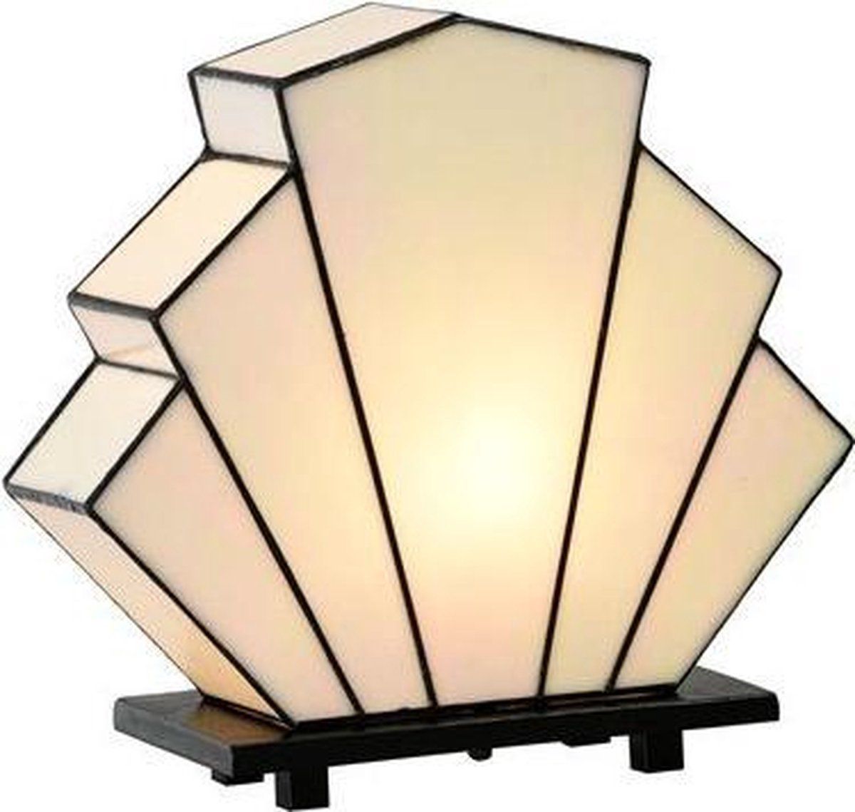 Art Deco Trade Tiffany Tafellamp French Art Deco - Wit