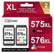 Canon Cartouches d'encre multipack PG-575XL CL-576XL pour Canon PIXMA TS3750i