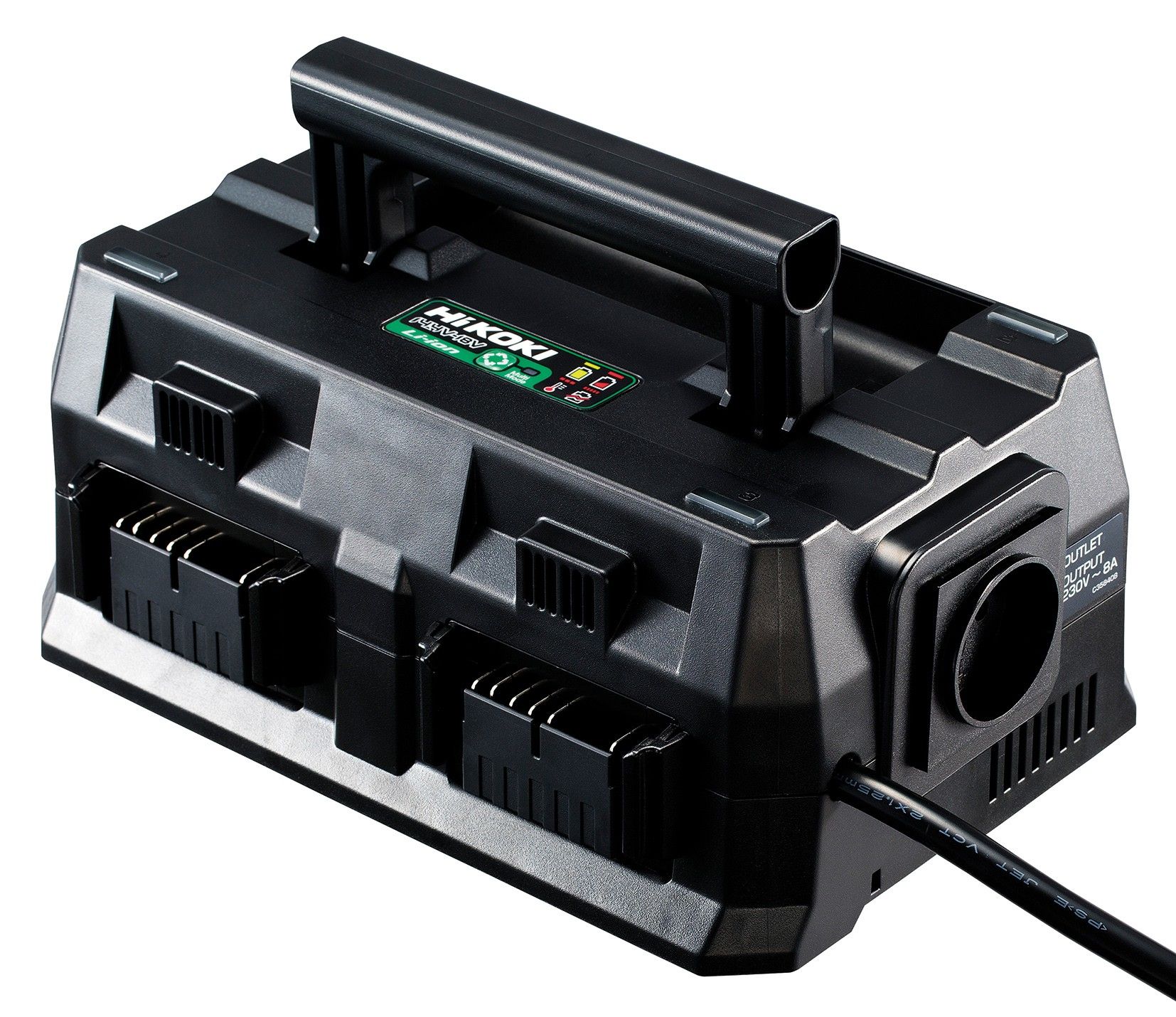 HiKOKI UC18YTSLW0Z 14,4/18V Li-Ion Multi-lader - Universeel - Zwart