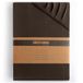 DecoKing Hoeslaken 200x200-200x220 cm 100% Gekamd Katoen Jersey Zacht Bruin Amber