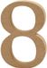 Creativ company CC MDF Cijfer 8 13 cm