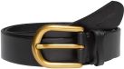 Marc O'Polo Leren riem Dagmar Belt W75 Black zwart