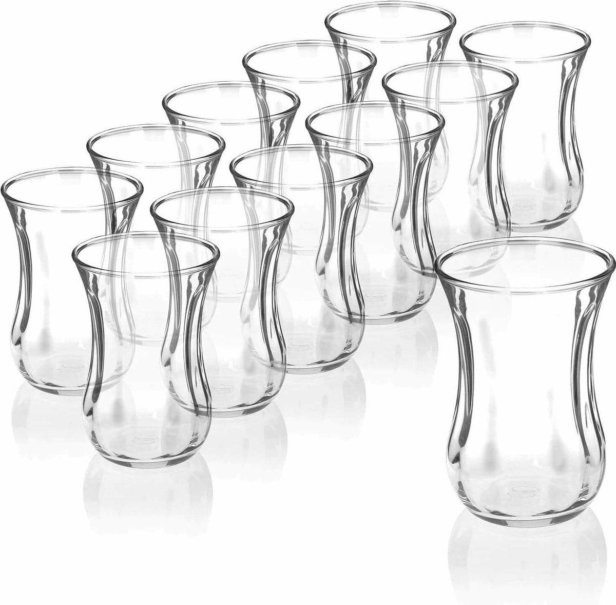 Pasabahce Optik Turkse Theeglazen | Set van 12 | 110cc