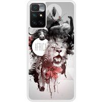 Redmi Bedrukt siliconen hoesje compatibel met Redmi 10 Africa Swag