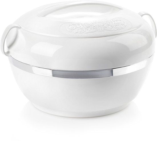 Orion Deluxe Serie - Thermosfles - 5 l - Roestvrijstaal - Wit