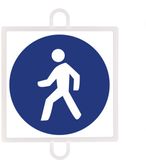Softee TradinQ Verkeersbordverplichting nr. 3 (voetganger)