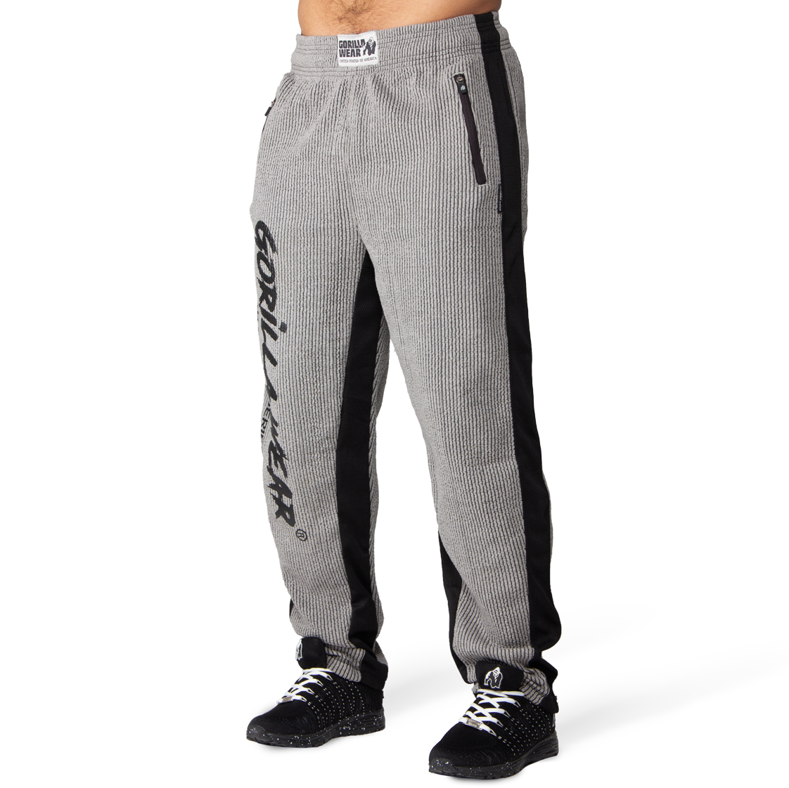 Gorilla Wear Augustine Old School Pants - Gray - 2XL/3XL