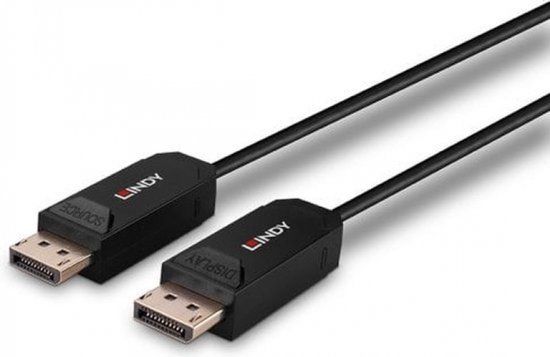 Lindy 38523 DisplayPort kabel 10 m Zwart