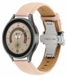 Wigento Samsung Kunstleren horlogeband voor Galaxy Watch 6, 5, 4, Normal, Pro, Classic, alle maten