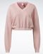 Reebok - Dameskatoenen Trui - Roze - Kort - Maat M